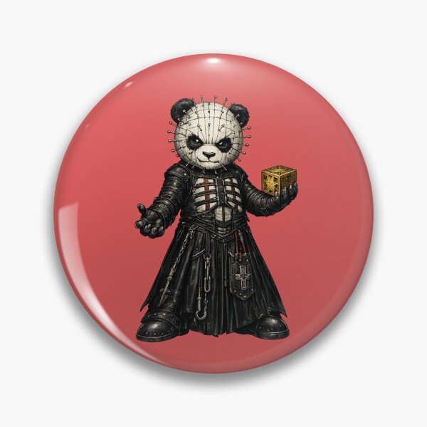 Item preview, Panda Pinhead 針灸 designed and sold by Hauntcade Shop.