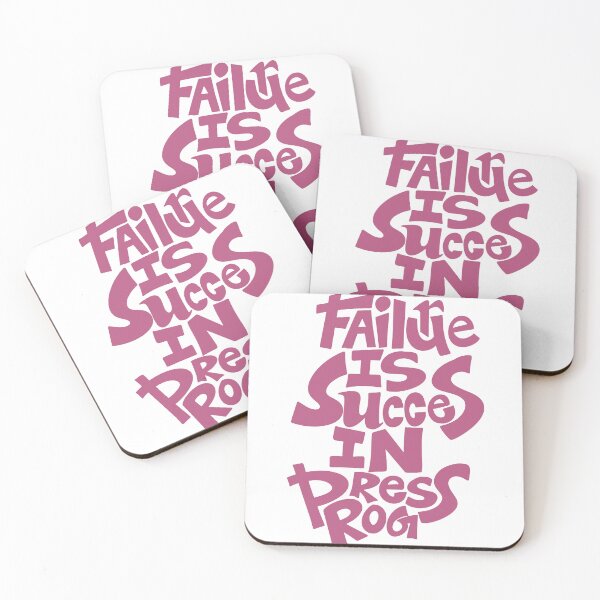 Item preview, Failure Is Success In Progress - Motivational Typography designed and sold by andry01.