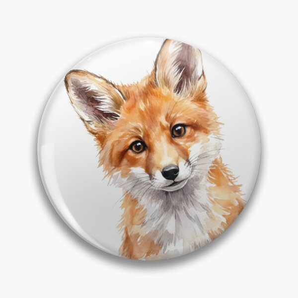 Item preview, Cute Fox Portrait designed and sold by Roy & Tiffany.