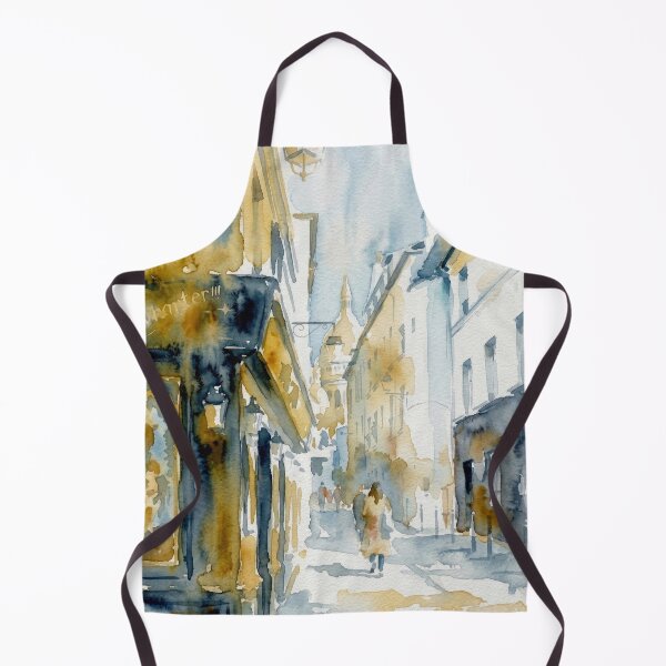 Item preview, Rue des Saules Montmartre Watercolor designed and sold by caracatita75.
