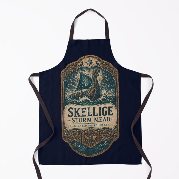 Item preview, Skellige Storm Mead Vintage Label designed and sold by agearb.