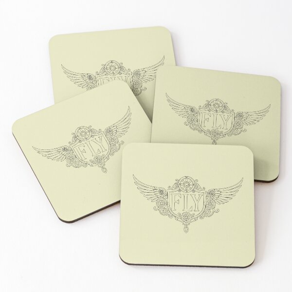 Item preview, F.L.Y. Logo Illustration - Phantasialand Flying Machine (Theme Park Fan Art) designed and sold by FoolishDreamers.