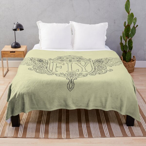 Item preview, F.L.Y. Logo Illustration - Phantasialand Flying Machine (Theme Park Fan Art) designed and sold by FoolishDreamers.