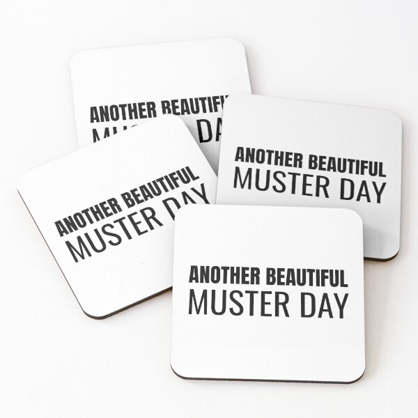 Item preview, Another Beautiful Muster Day (Black) designed and sold by ShipCrewNation.