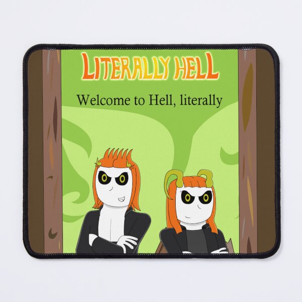 Item preview, Literally Hell - Damien and Lucy 2 designed and sold by Literally Hell Shop.