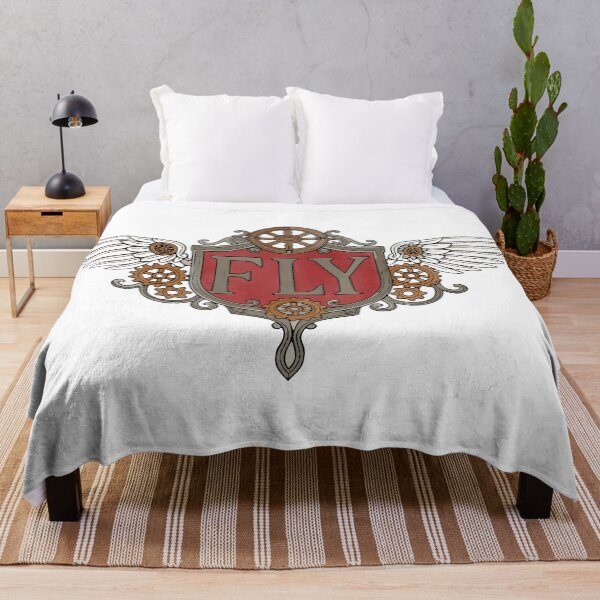 Item preview, F.L.Y. Logo Illustration - Phantasialand Flying Machine (Theme Park Fan Art) designed and sold by FoolishDreamers.