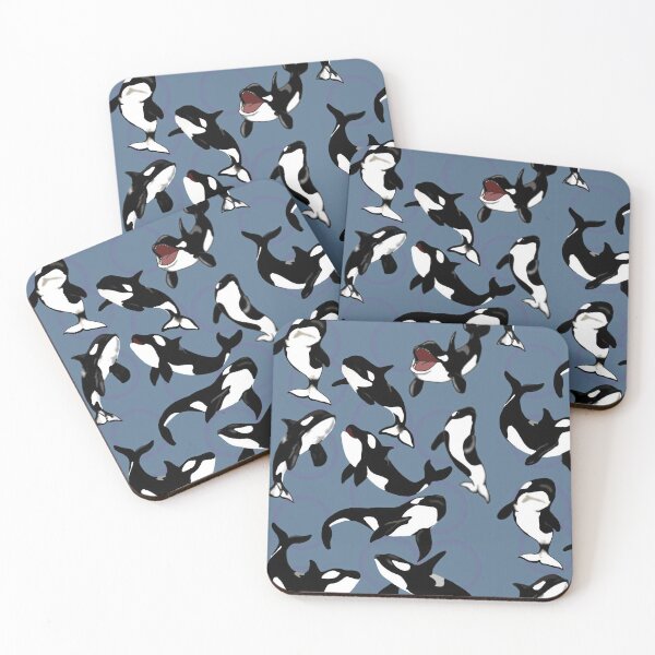 Item preview, Orca Party in Blue designed and sold by She’s The Boss.