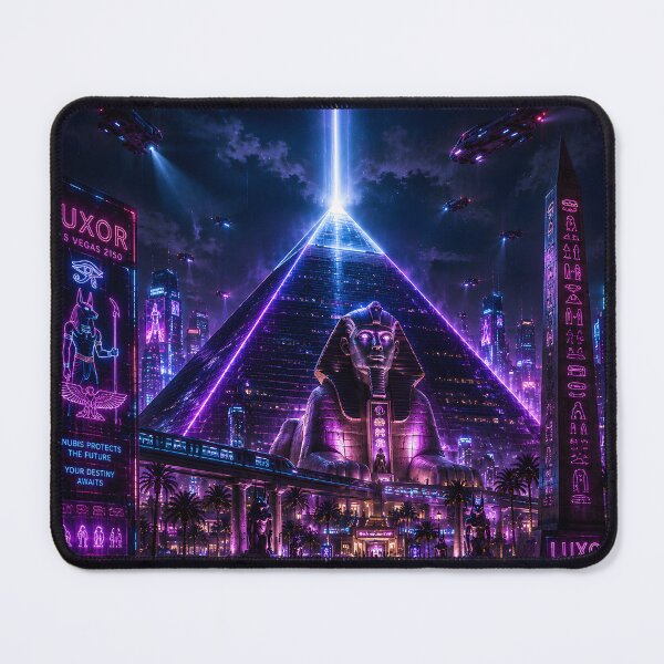 Item preview, Las Vegas 2150 Cyberpunk | Neon Atlas | Futuristic Neon Wall Art | Sci-Fi Cityscape designed and sold by NSAstore.