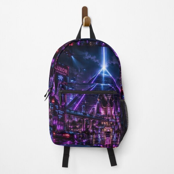 Item preview, Las Vegas 2150 Cyberpunk | Neon Atlas | Futuristic Neon Wall Art | Sci-Fi Cityscape designed and sold by NSAstore.