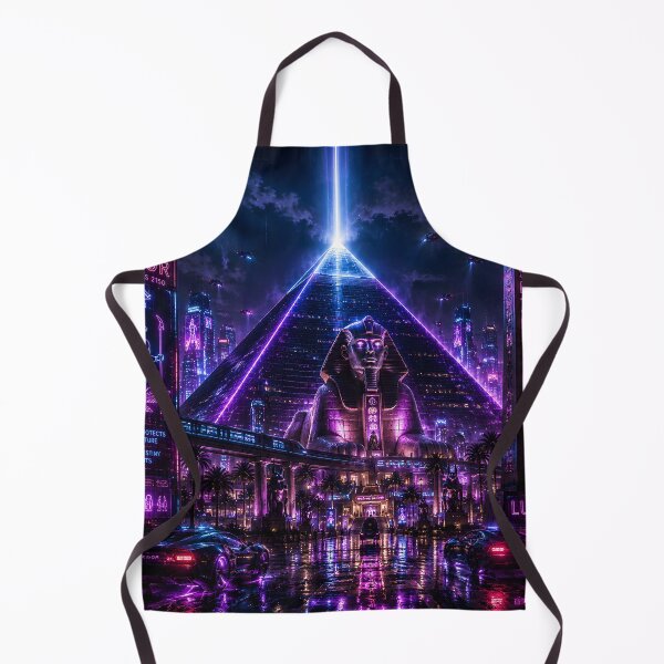 Item preview, Las Vegas 2150 Cyberpunk | Neon Atlas | Futuristic Neon Wall Art | Sci-Fi Cityscape designed and sold by NSAstore.
