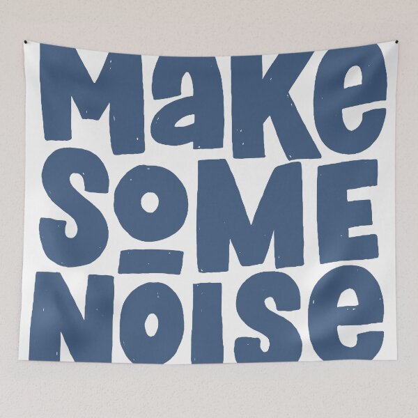 Item preview, Make Some Noise - Bold Block Typography Design designed and sold by andry01.