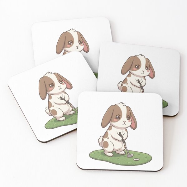 Item preview, Cute Bunny Putting On Green designed and sold by Ella_Sketch.