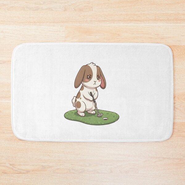 Item preview, Cute Bunny Putting On Green designed and sold by Ella_Sketch.