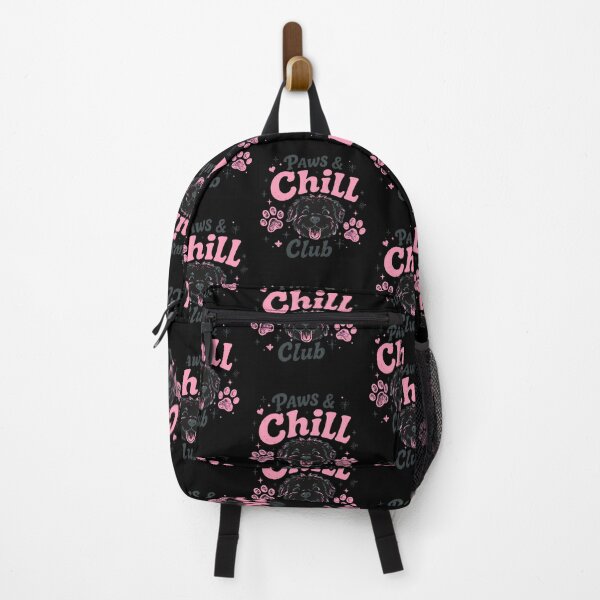 Item preview, Paws & Chill Club Dog Paw Print Retro Design designed and sold by SoyLamderma.