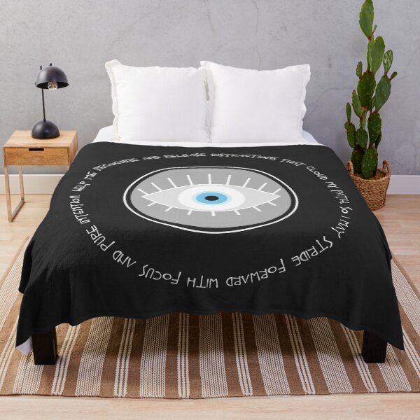 Item preview, Evil Eye Mantra for Clarity - White Eye designed and sold by TheThankfulTyne.