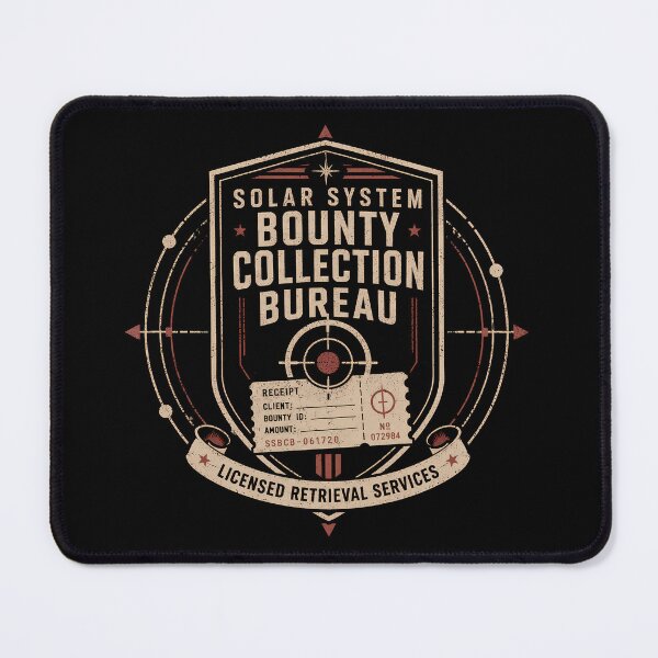 Item preview, Solar System Bounty Collection Bureau Badge designed and sold by agearb.