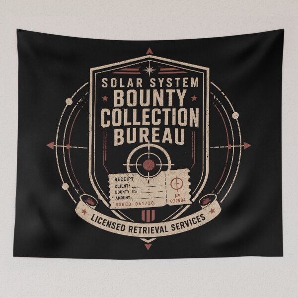 Item preview, Solar System Bounty Collection Bureau Badge designed and sold by agearb.