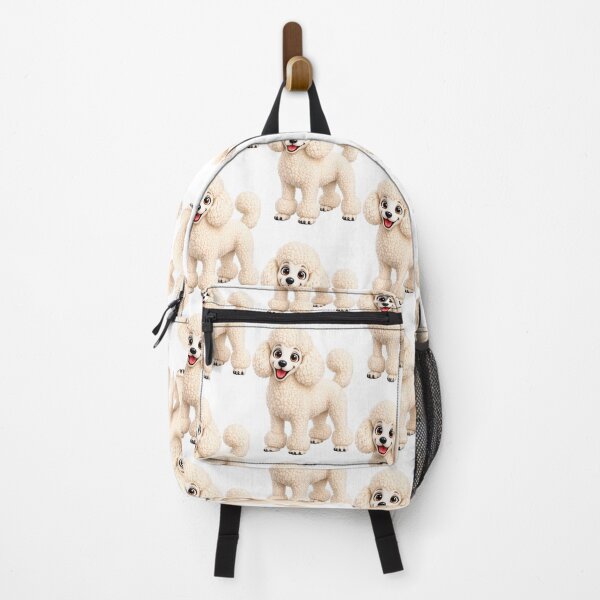 Item preview, Cute White Poodle Puppy Illustration designed and sold by BackgroundND.