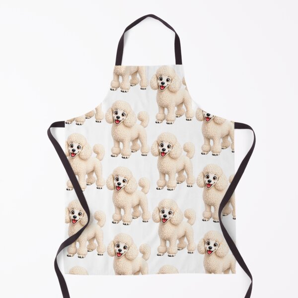 Item preview, Cute White Poodle Puppy Illustration  designed and sold by BackgroundND.