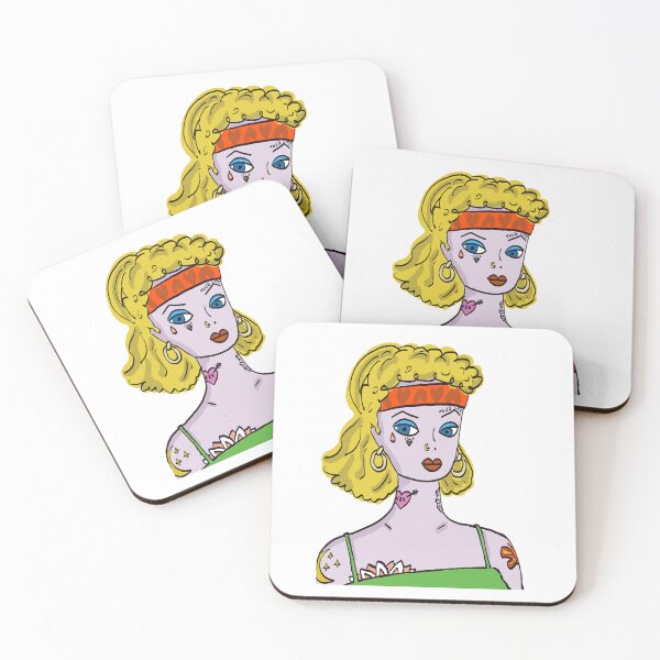 Item preview, Tattooed Barbie designed and sold by SombreroDoodles.