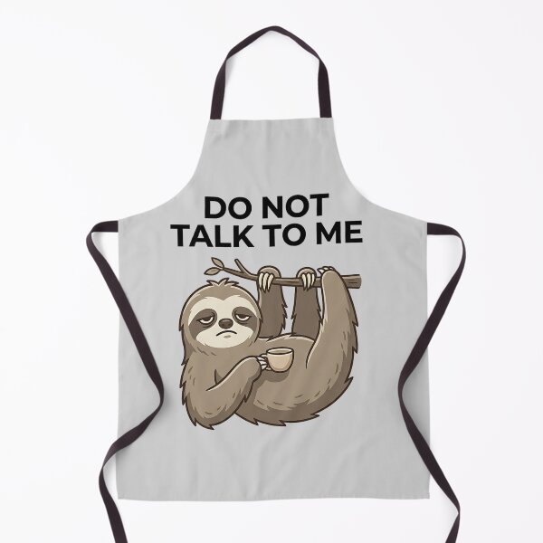 Item preview, Funny Do Not Talk To Me Sloth Shirt Chaotic Introvert Meme Tee Gift for Lazy Animal Lovers Unisex Casual Top designed and sold by ZyxDes.
