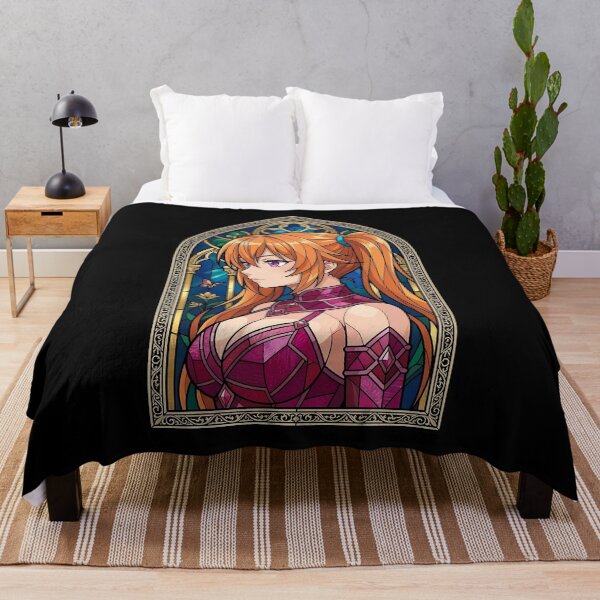 Item preview, Irina Shidou High School DxD Crimson Stained Glass Portrait designed and sold by mildaclairmo.
