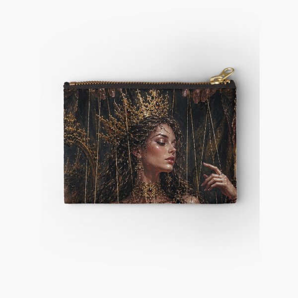 Item preview, Marionette Queen, a puppet on a string painting. designed and sold by GalleryKauffeld.