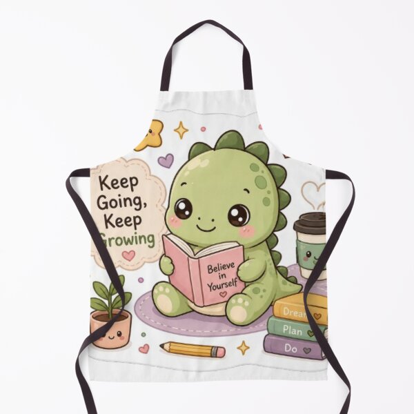Item preview, Kawaii Little Crocodile Sticker – Be Brave Every Day | Cute Baby Crocodile designed and sold by Vegasstickers.