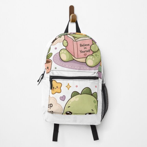 Item preview, Kawaii Little Crocodile Sticker – Be Brave Every Day | Cute Baby Crocodile designed and sold by Vegasstickers.