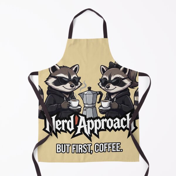 Item preview, Moka Pot Raccoon Couple, Italian Coffee Ritual designed and sold by NerdApproach.
