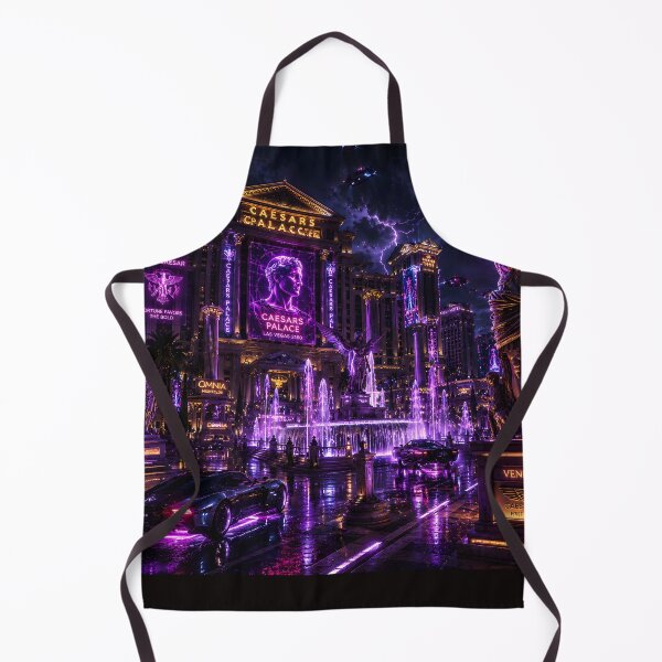 Item preview, Las Vegas 2150 Cyberpunk | Neon Atlas | Futuristic Neon Wall Art | Sci-Fi Cityscape designed and sold by NSAstore.