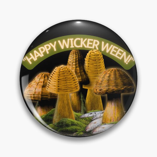 Item preview, Happy Wicker Ween - Wicker Man Halloween  designed and sold by pulse_retail.