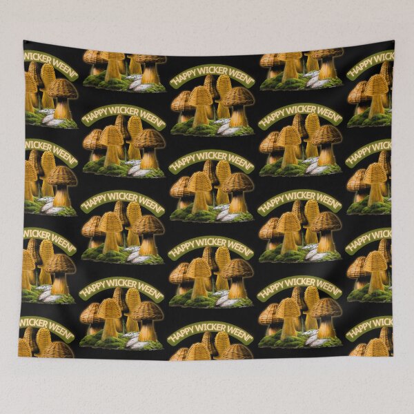 Item preview, Happy Wicker Ween - Wicker Man Halloween  designed and sold by pulse_retail.