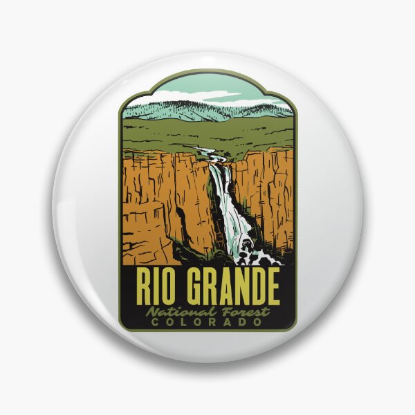 Item preview, North Clear Creek Falls Rio Grande National Forest Poster designed and sold by HalpinDesign.