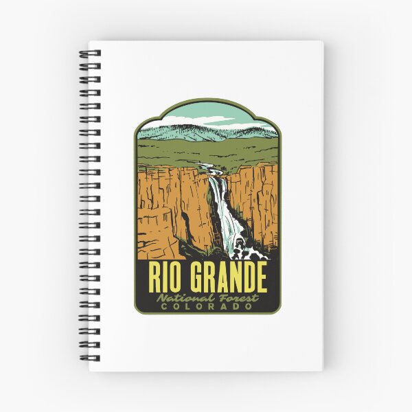 Item preview, North Clear Creek Falls Rio Grande National Forest Poster designed and sold by HalpinDesign.