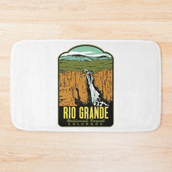 Item preview, North Clear Creek Falls Rio Grande National Forest Poster designed and sold by HalpinDesign.