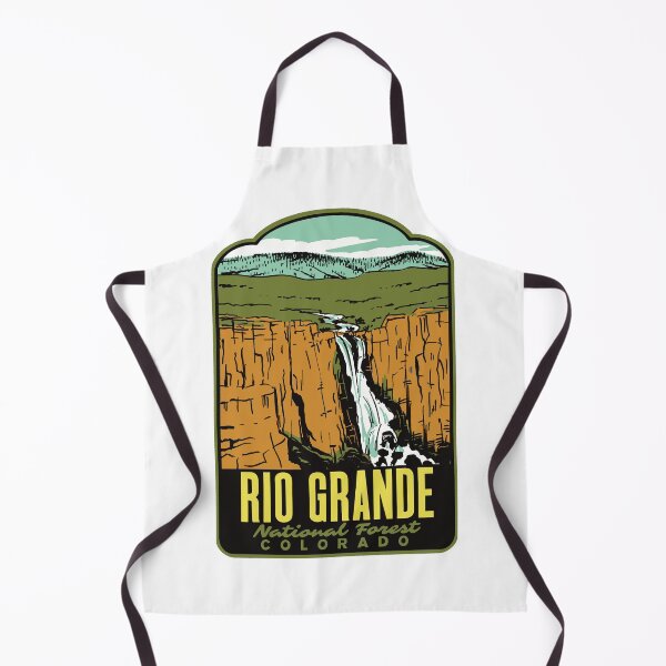 Item preview, North Clear Creek Falls Rio Grande National Forest Poster designed and sold by HalpinDesign.