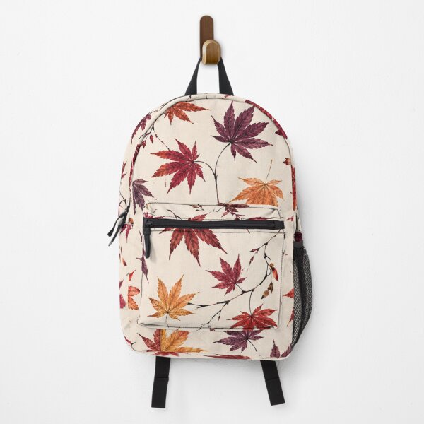 Item preview, Crimson Japanese Maple Autumn Pattern designed and sold by PurrfectWhisper.