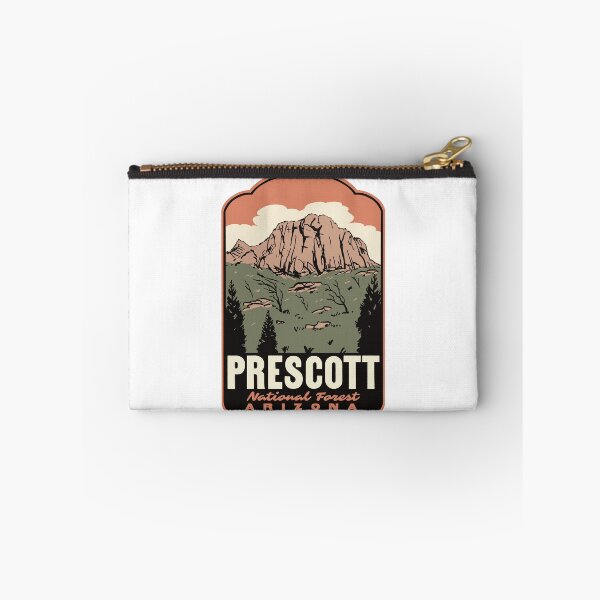 Item preview, Granite Mountain Prescott National Forest Retro Poster designed and sold by HalpinDesign.