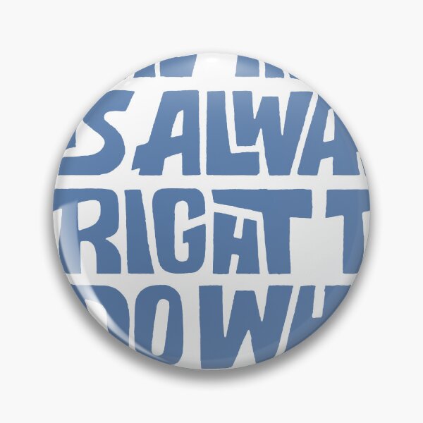 Item preview, The Time Is Always Right - Justice Typography Quote designed and sold by andry01.