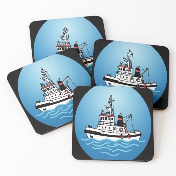 Item preview, Wave Series - Harbor Tug designed and sold by 7xShirt1.