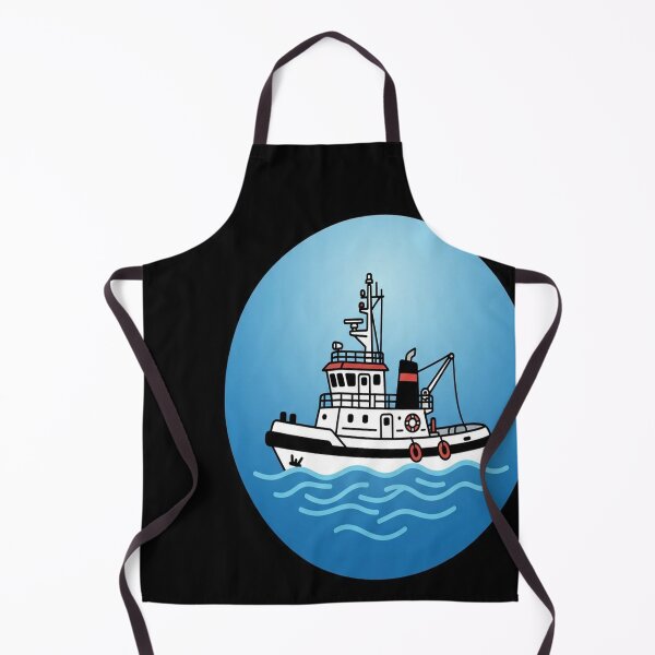 Item preview, Wave Series - Harbor Tug designed and sold by 7xShirt1.