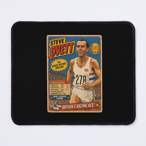 Item preview, Steve Ovett Trading Card designed and sold by halibutgoatramb.