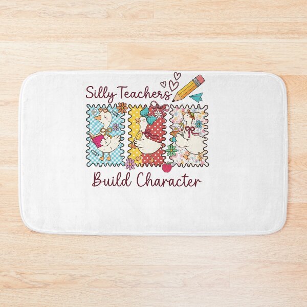 Item preview, Silly Teachers Build Character Funny Teacher Life designed and sold by KroghDs.