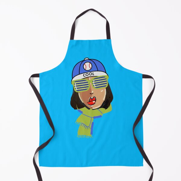 Item preview, Cool Girl with Baseball Cap – Minimal Pop Art Face Illustration designed and sold by baskamade.