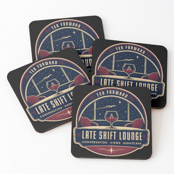 Item preview, Ten Forward Late Shift Lounge Badge designed and sold by agearb.