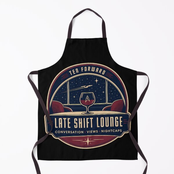 Item preview, Ten Forward Late Shift Lounge Badge designed and sold by agearb.