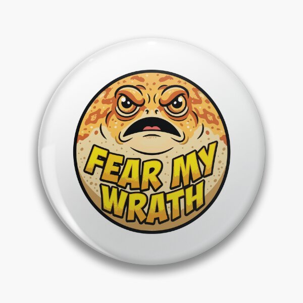 Item preview, Fear My Wrath Pop Art Desert Rain Frog Comic designed and sold by Arc2020.