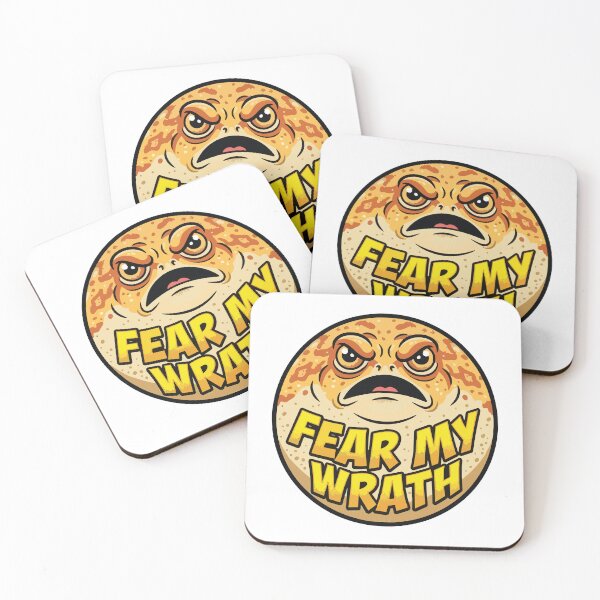 Item preview, Fear My Wrath Pop Art Desert Rain Frog Comic designed and sold by Arc2020.