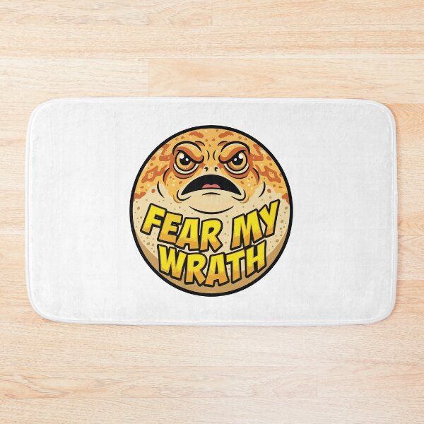 Item preview, Fear My Wrath Pop Art Desert Rain Frog Comic designed and sold by Arc2020.
